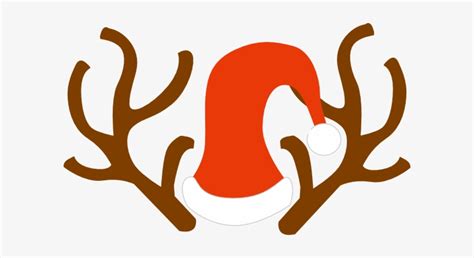 rudolph ears clip art reindeer antlers svg transparent png