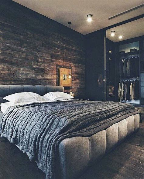 nice  masculine  modern man bedroom design ideas   httpshomystylecom