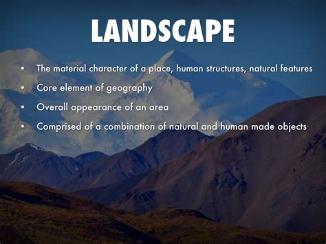 landscape vs cultural landscape by caresse sassman