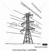 Power Line Drawing Paintingvalley sketch template