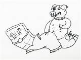 Bacon Drawing Template Coloring Pages Getdrawings sketch template