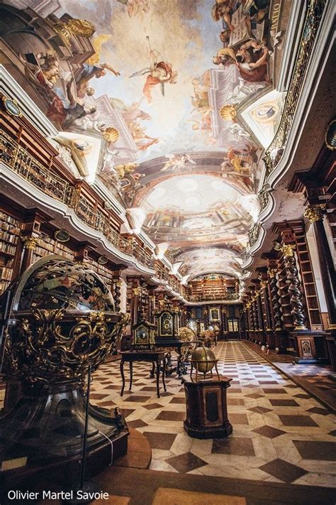 2019 年の「チェコのプラハに存在する「世界で最も美しい図書館」！！ photo」 プラハ、チェコ プラハ、チェコ 観光