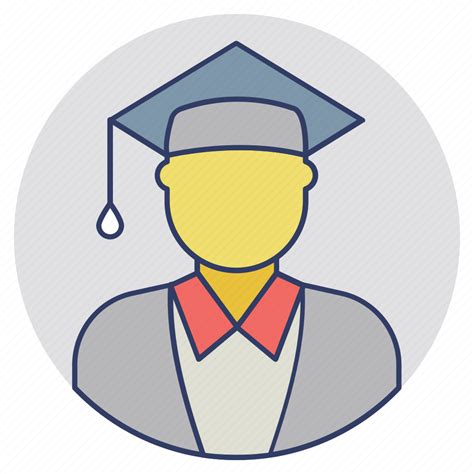 graduate pupil scholar student university student icon   iconfinder