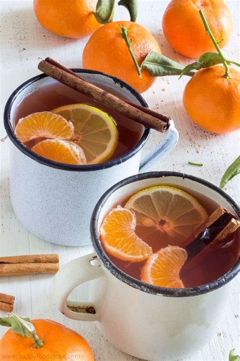 Mulled Mixed Fruit Cider With Mandarins Perfect Drink For Cold Days