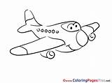 Flugzeuge Airplane Malvorlagen Passagierflugzeug Airplanes sketch template
