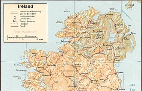 kaart landen noord europa kaart ierland en dublin ierse zee keltische zee