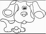 Clues Coloring Pages Blue Blues sketch template