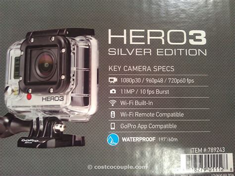 gopro hero silver edition camera