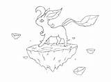 Leafeon Fc06 Pokemon Homecolor sketch template