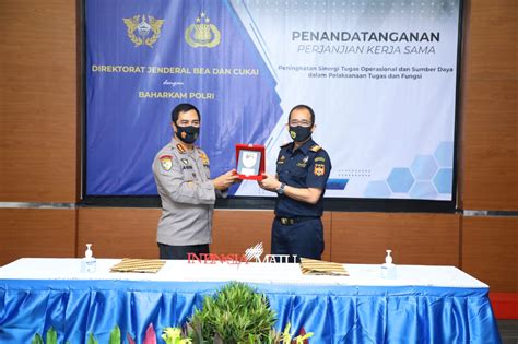 Baharkam Polri Dan Ditjen Bea Cukai Jalin Kerja Sama Perkuat Sinergi