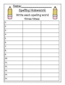 spelling activity worksheets template marinfd