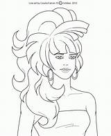 Coloring Jem Pages Holograms Comments Getcolorings Getdrawings Library sketch template