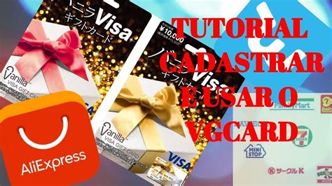 visa gift card tutorial como usar  aliexpresswish cadastrar  site youtube