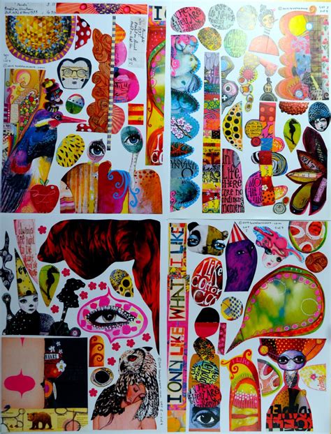 collage sheets set