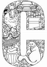 Letter Coloring Pages Alphabet Printable Letters Start Adults Things Sheknows Activities Kids Printables Print Adult Sheets Colouring Words Color Template sketch template
