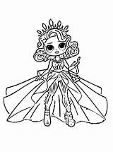 Omg Lol Dolls Doll Surprise Coloring Pages Kids Diva Lady Fun Drawing Most Cute Populair Long Ausmalbilder Hair Votes sketch template