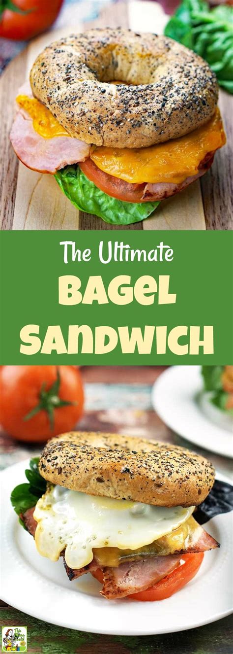 ultimate breakfast bagel sandwich   tips