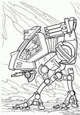 Coloring Pages Future Army Boys Colorkid Heavy Robot Intelligence Fighting Machine Super Wars Cyborg Infantryman Futuristic sketch template