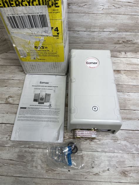 eemax spex flowco tankless electric water heater white  sale heatnet store