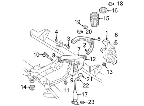 dodge ram  rear suspension diagram