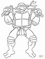 Ninja Turtles Michelangelo Pages Coloring Turtle Michaelangelo Template sketch template