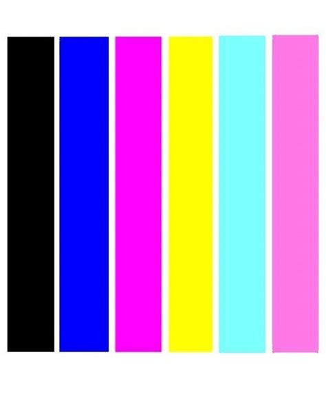 color printer test page