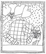 Elmer Coloriage Elephant Kleurplaat sketch template