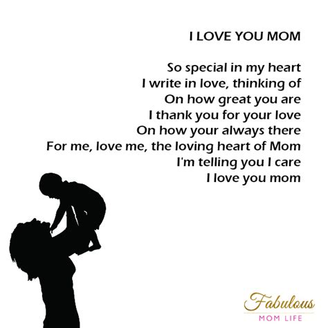 25 i love you mom poems 253123 i love you mum poems short