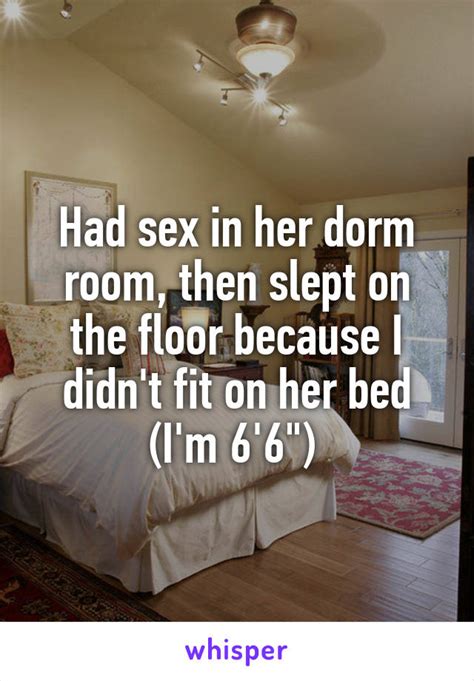 16 embarrassing stories about sex in a college dorm