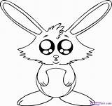 Animals Animal Draw Cartoon Easy Drawings Cute Drawing Coloring Bunny Step Pages Cartoons Clipart Cool Rabbit Line Really Print Cliparts sketch template