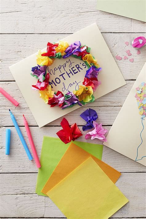 simple mothers day card ideas  kids derinmothersday