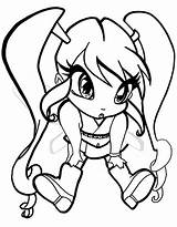 Pixie Winx Coloring Pages sketch template