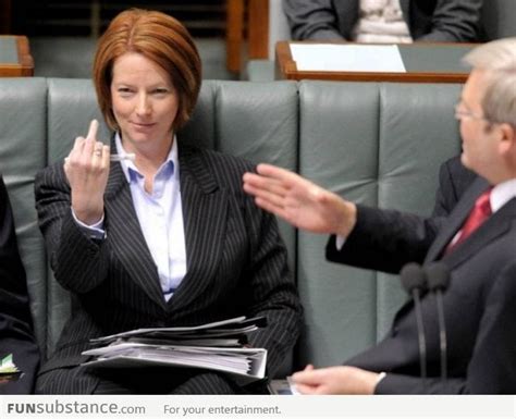 This Is Julia Gillard The Prime Minister Of Australia Funsubstance