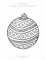 Coloring Ornament Mad sketch template