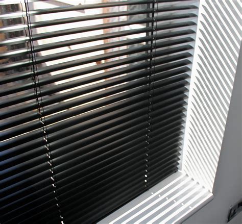 mm black aluminium venetian blind manchester blinds