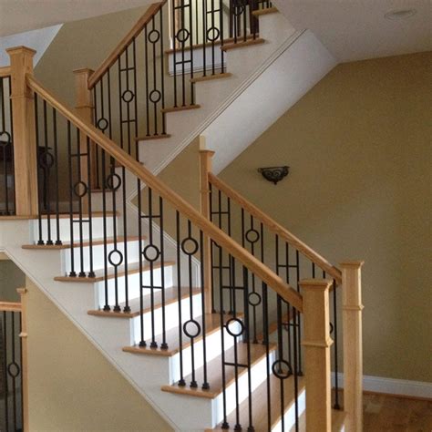 choosing wood  wrought iron balusters   home