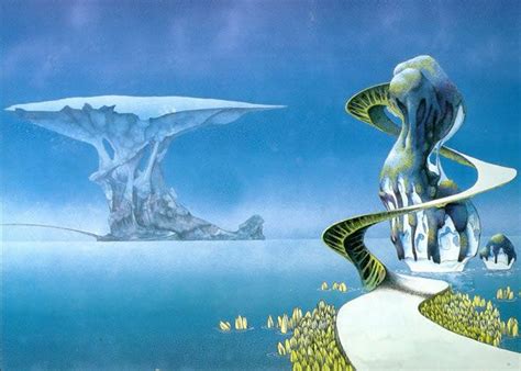 yessongs roger dean psychedelic artwork fantasy landscape