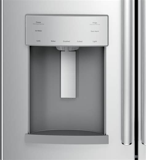 ge gfegskss   french door refrigerator   cu ft capacity  adjustable glass