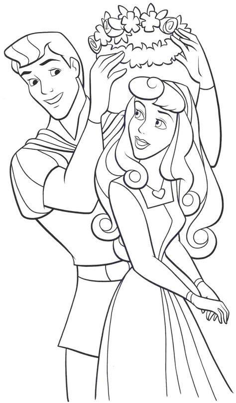 printable sleeping beauty coloring pages