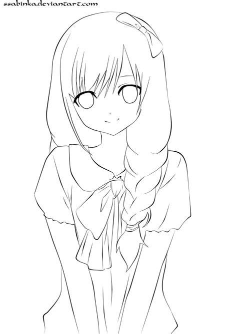 anime coloring pages chibi photo