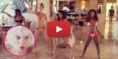 Watch Fifth Harmony’s Camila Give A Bikini Dance Lesson To Taylor Swift