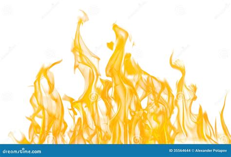 yellow fire sparks isolated  white stock images image