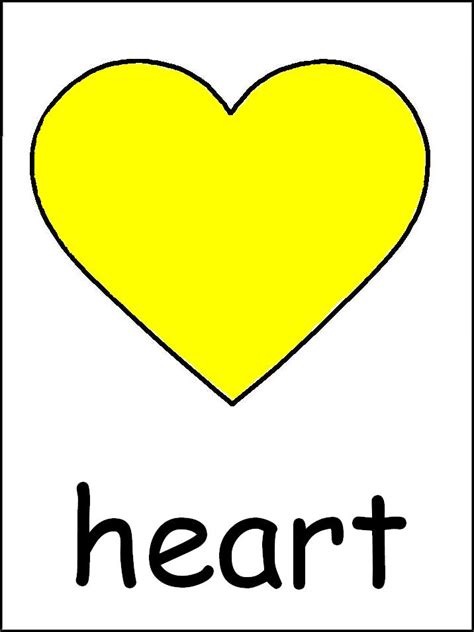 printable hearts shapes clipart