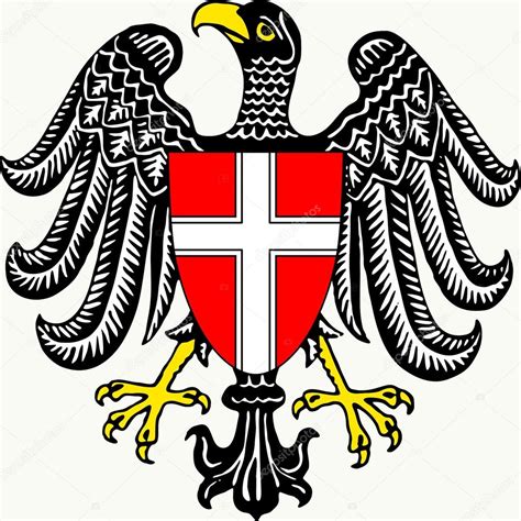 coat  arms  vienna austria stock photo  berolina