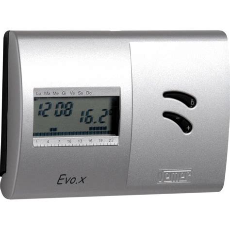 termostato  riscaldamento evox aluminium vemer digitale programmabile  muro
