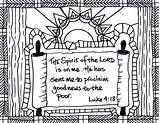 Coloring Epiphany Luke Cover Bible Kids Verse Tag sketch template