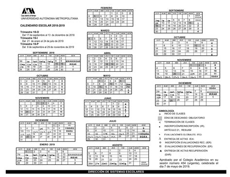 nuevo calendario academico portal de uam iztapalapa