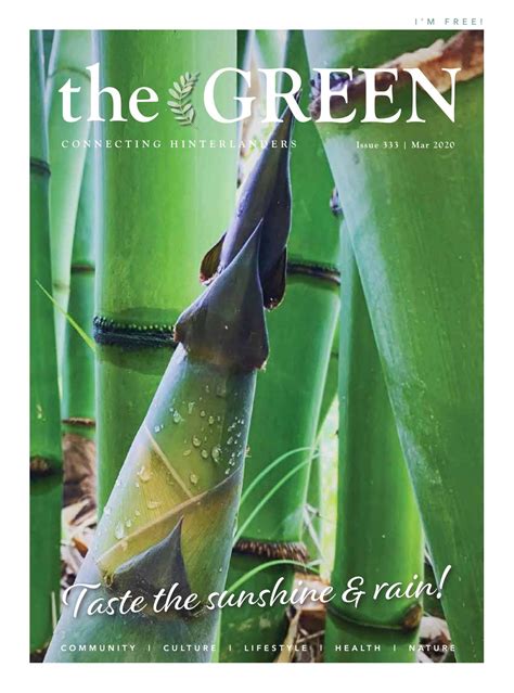 green issue   feb    green magazine issuu