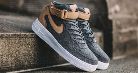 Nike Air Force 1 Mid Wmns Oatmeal Is Ideal For Fall Nice Kicks