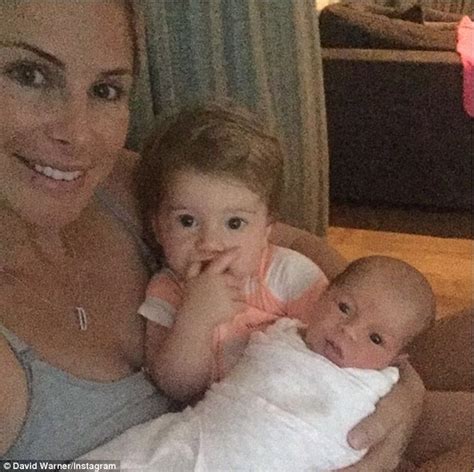 david warner gushes over wife candice and their two daughters ivy mae